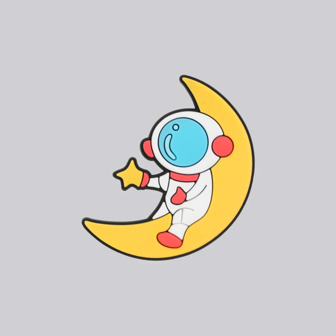 Astronaut on Moon Pixos™ Charm