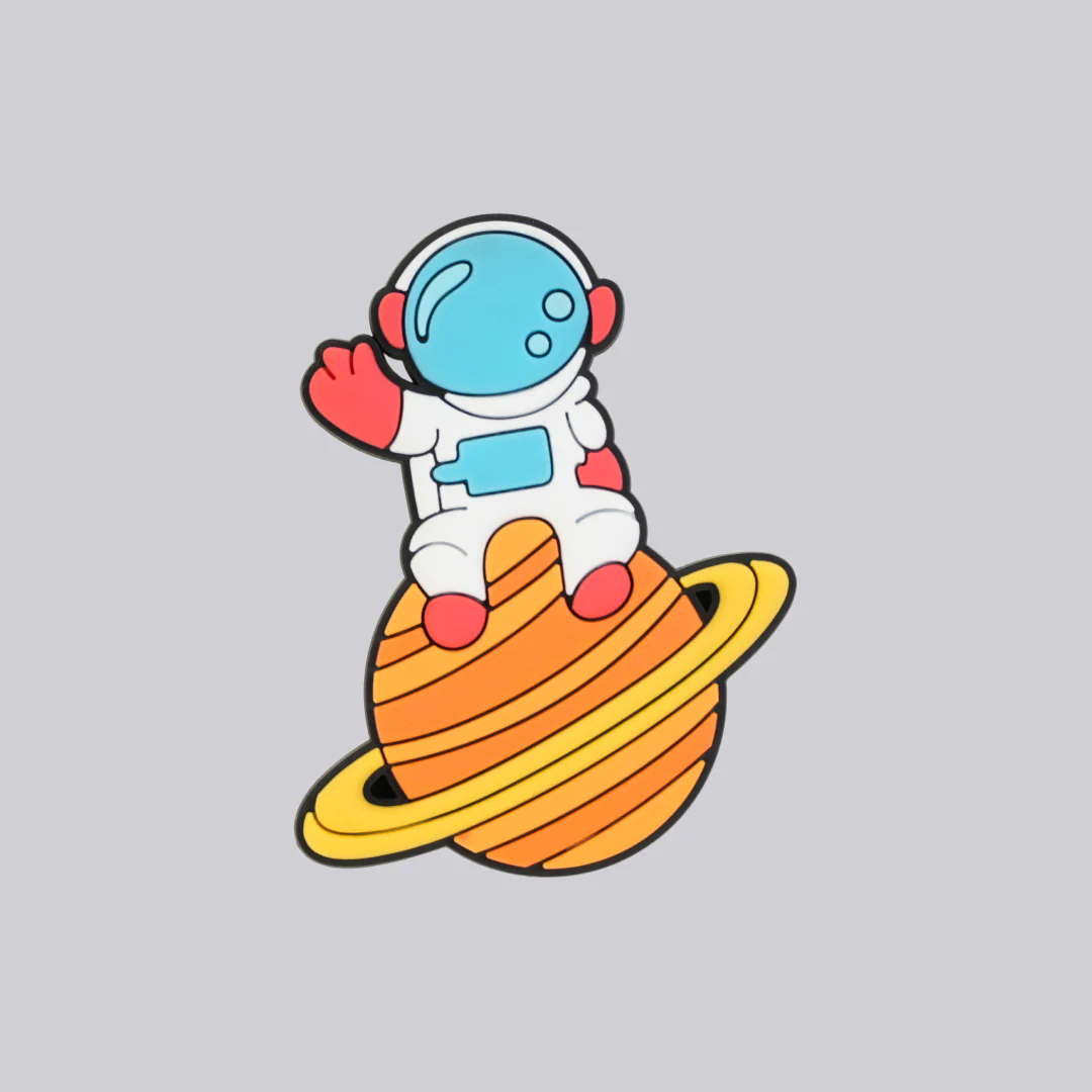 Astronaut on Saturn Pixos™ Charm