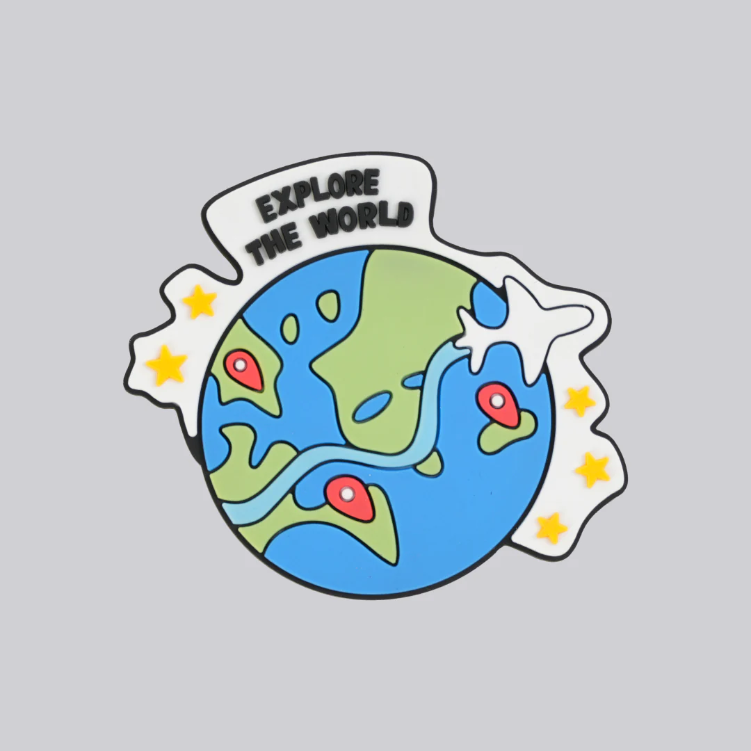 Explore the World Earth Pixos™ Charm