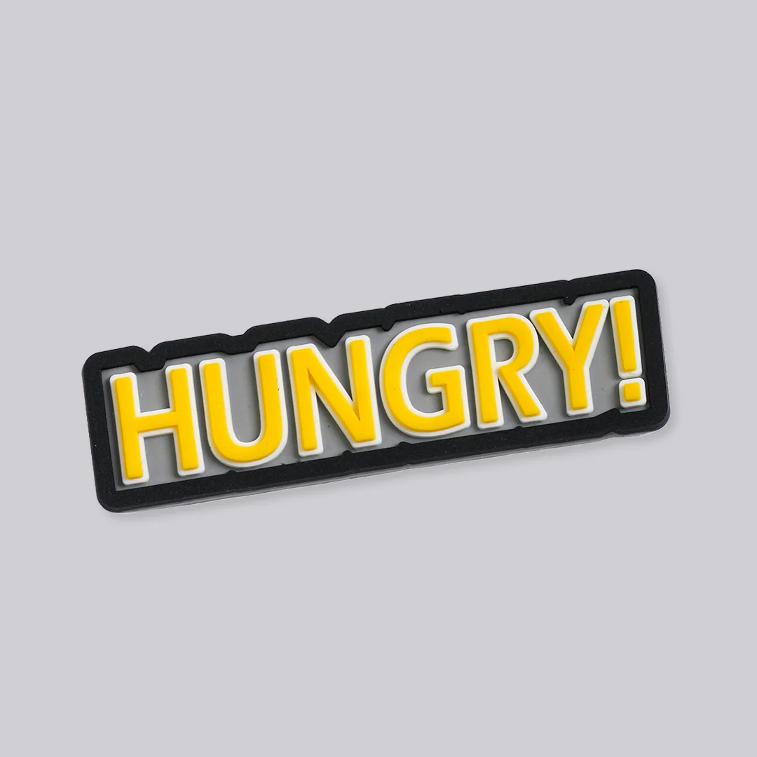 Hungry Text Pixos™ Charm