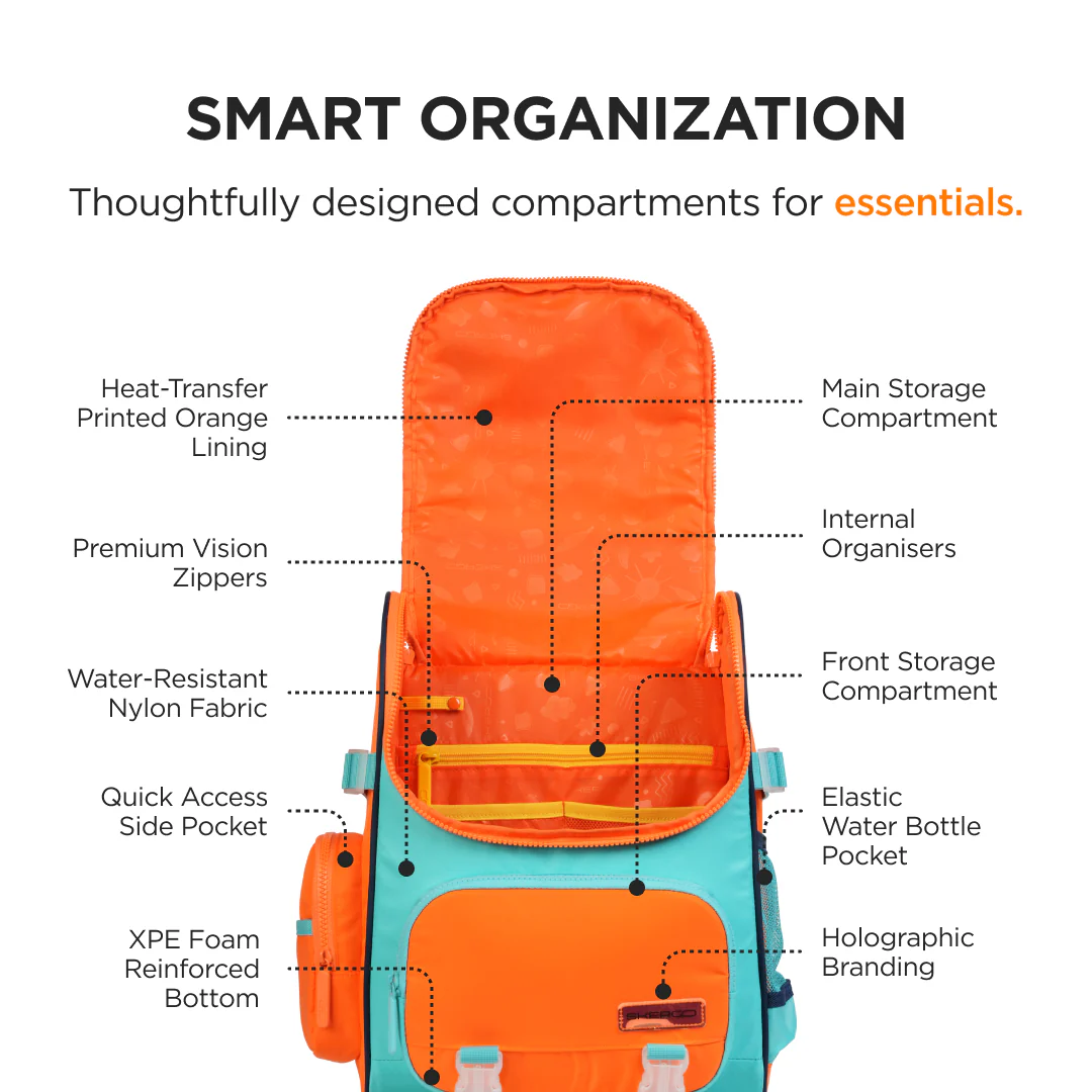 Junior Ergo 02 - Orange - Image 6