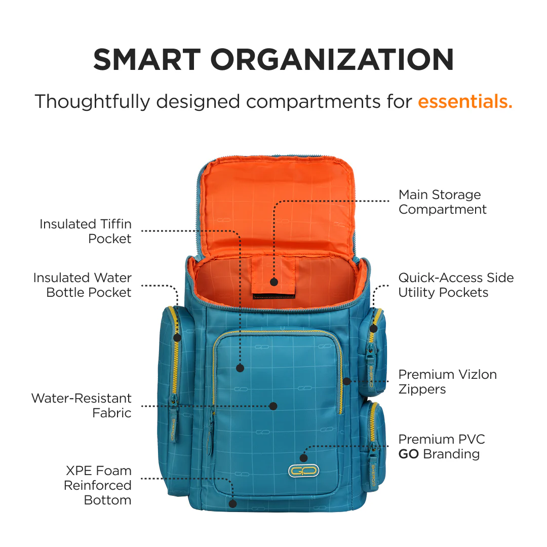 Junior Ergo 03 - Teal - Image 8