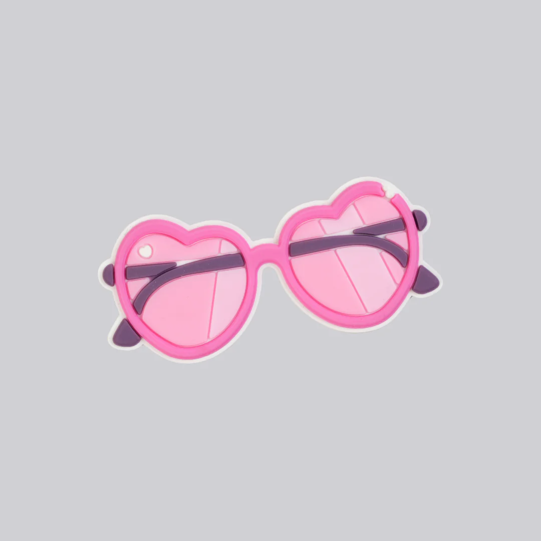 Pink Heart Sunglasses Pixos™ Charm