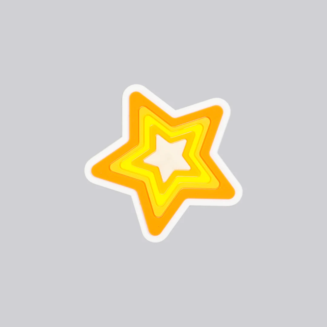 Retro Star Pixos™ Charm