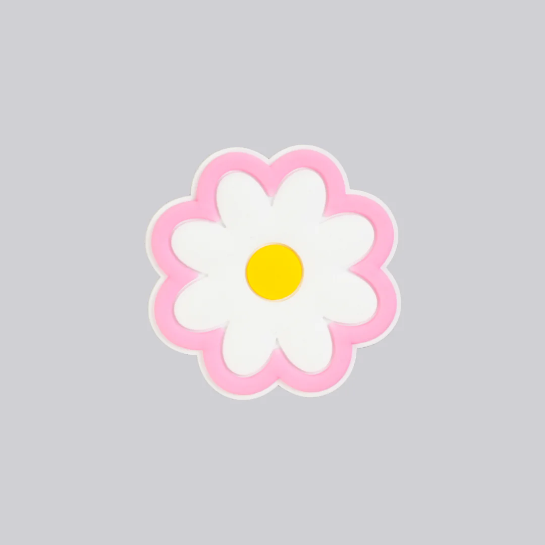 White Daisy Flower Pixos™ Charm